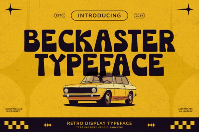 Beckaster Font
