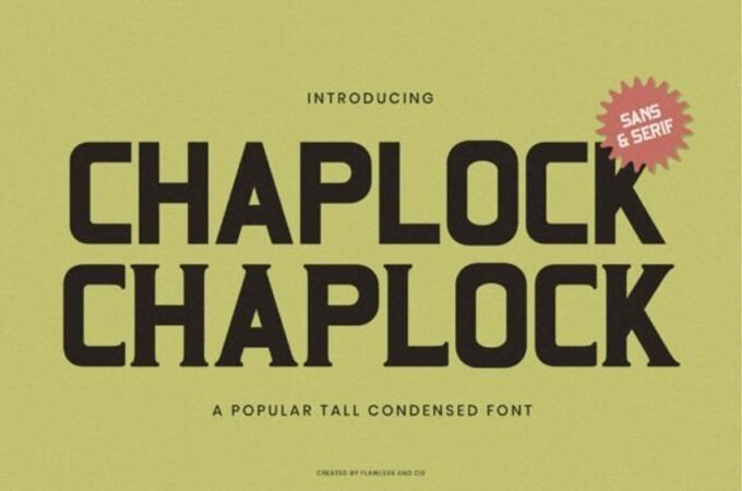 Chaplock Font