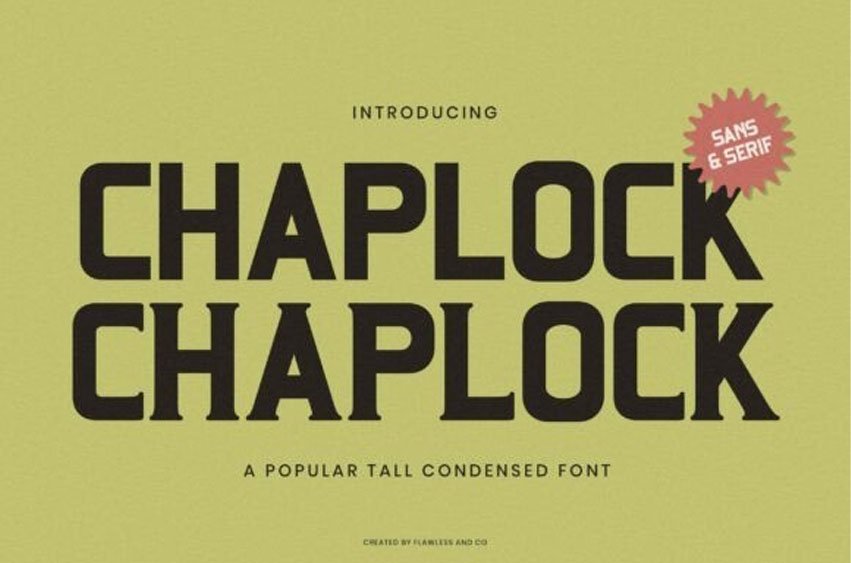 Chaplock Font