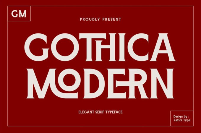 Gothica Modern Font
