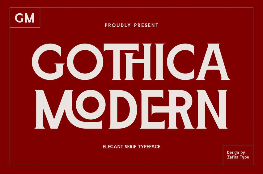 Gothica Modern Font