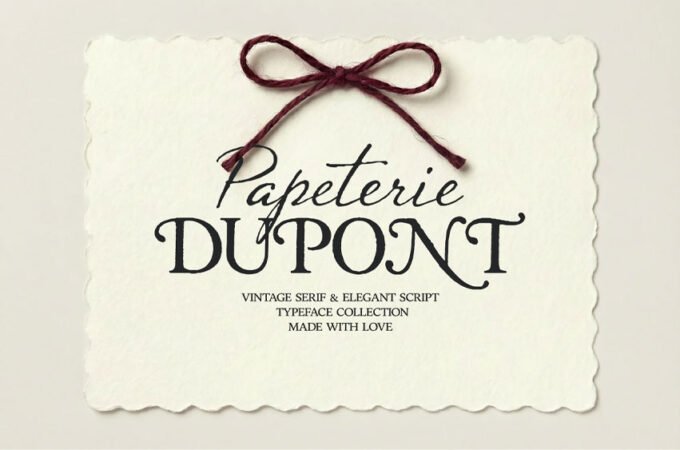 Papeterie Dupont Font