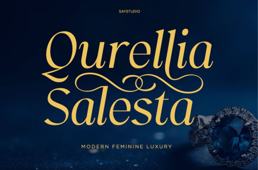 Qurellia Salesta Font
