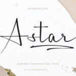 A Star Font