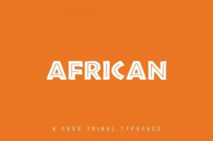 African Font