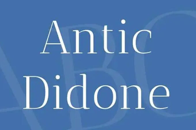Antic Didone Font