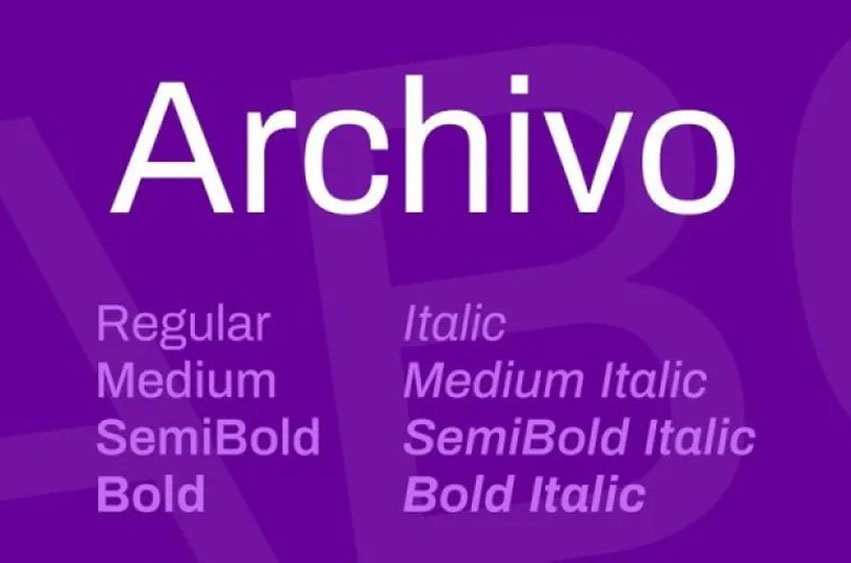 Archivo Font