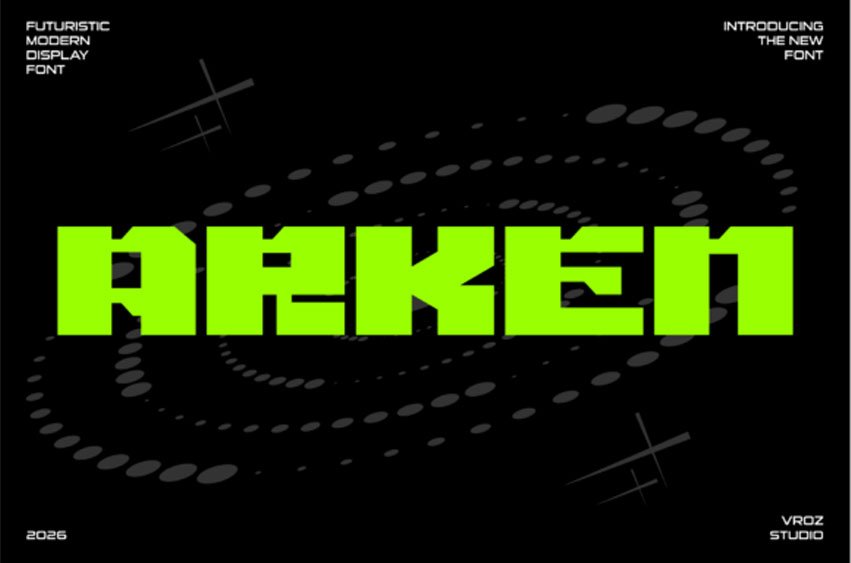Arken Font