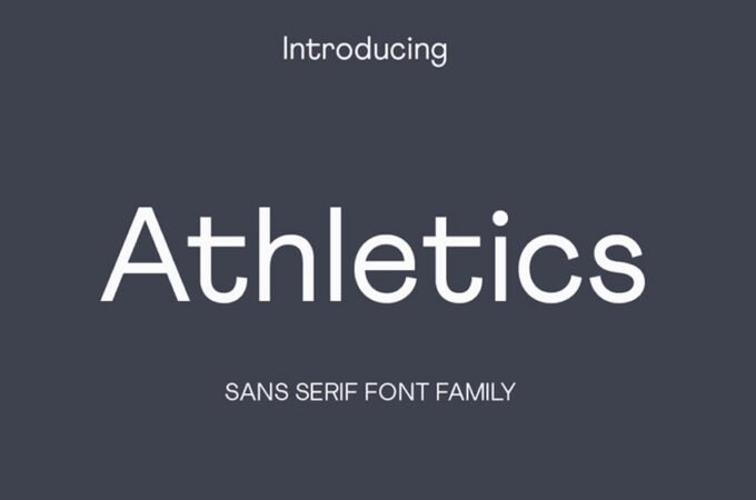 Athletics Font