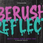 Berush Reflect Font