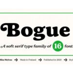 Bogue Font