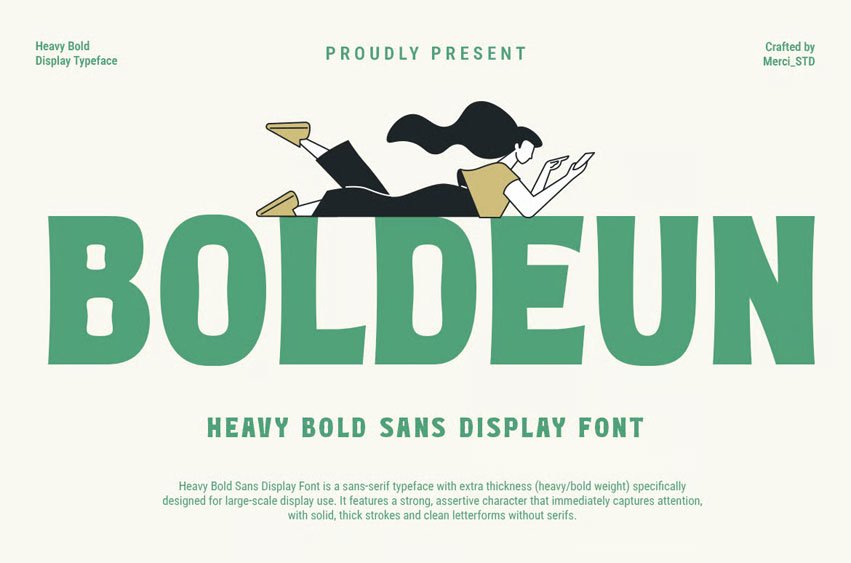Boldeun Font