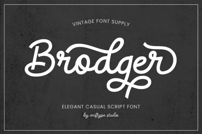 Brodger Font
