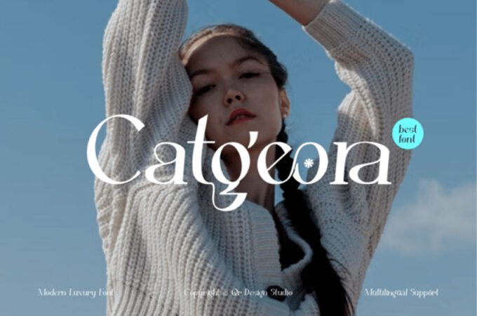 Catgeora Font