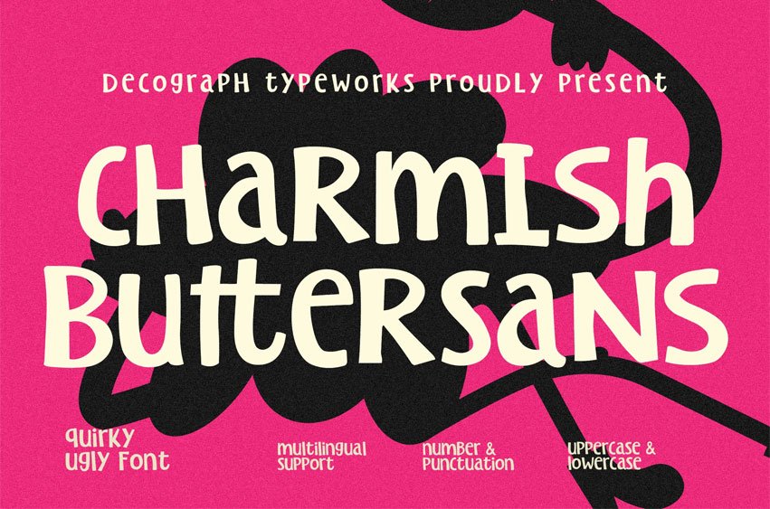 Charmish Buttersans Font