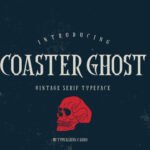 Coaster Ghost Font