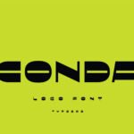 Conda Logo Font