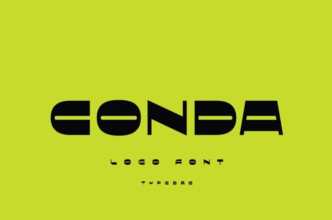 Conda Logo Font