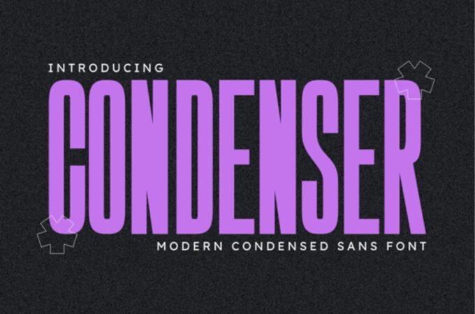 Condenser Font