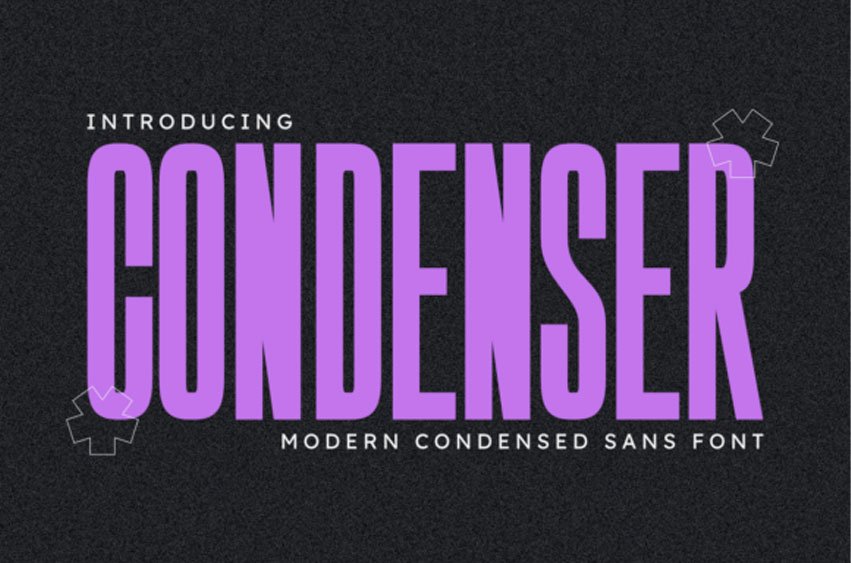 Condenser Font