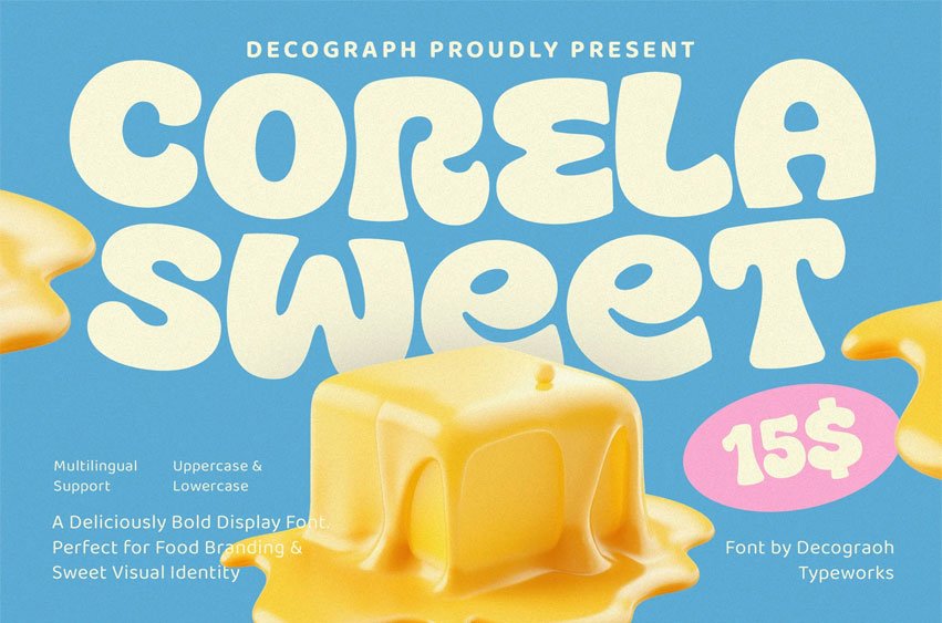 Corela Sweet Font