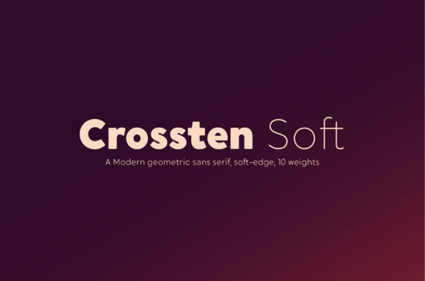 Crossten Soft Font