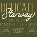 Delicate Starway Font