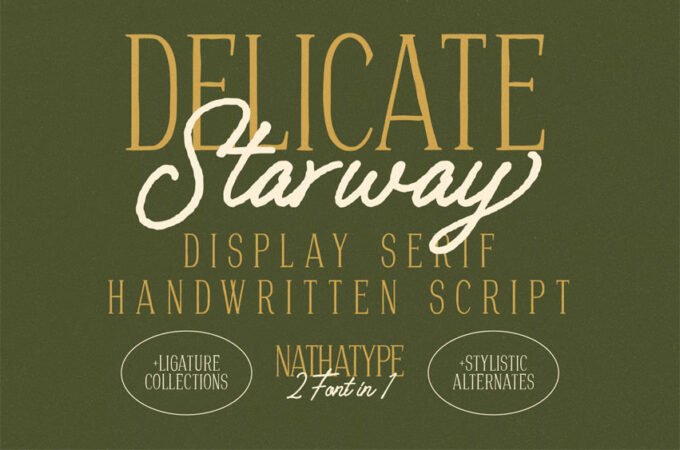 Delicate Starway Font