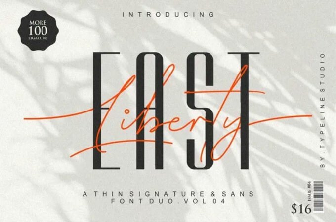 East Liberty Font