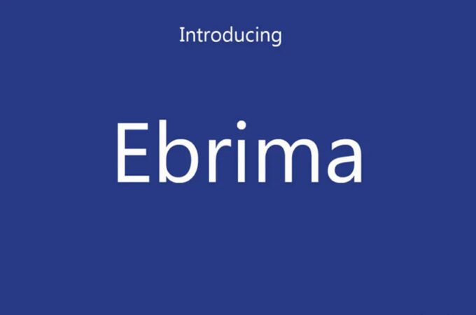 Ebrima Font