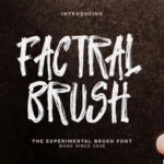 Factral Brush Font
