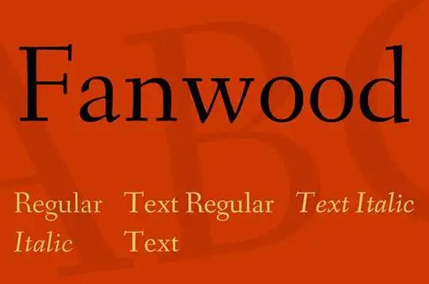 Fanwood Text Font