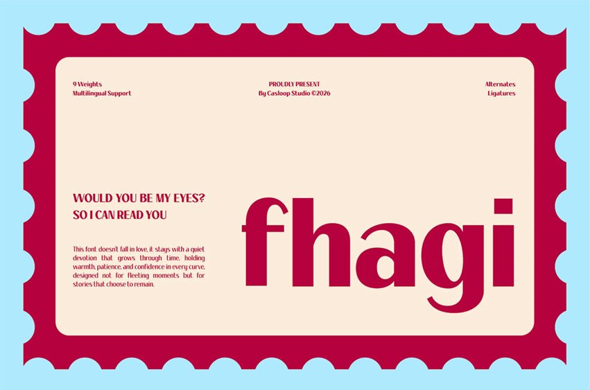Fhagi Font