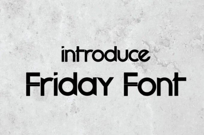 Friday Font