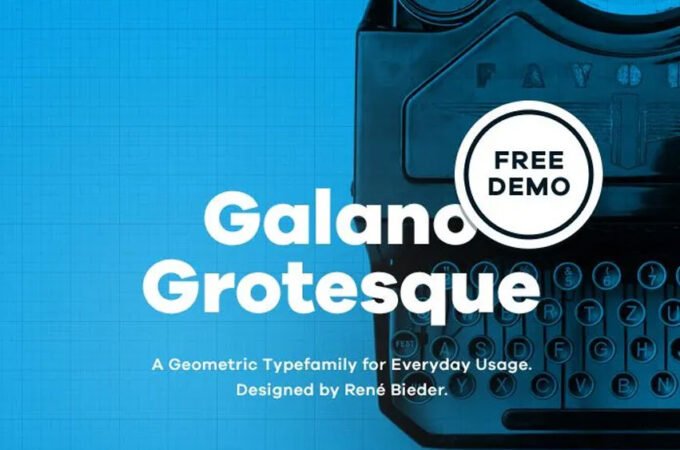 Galano Grotesque Font