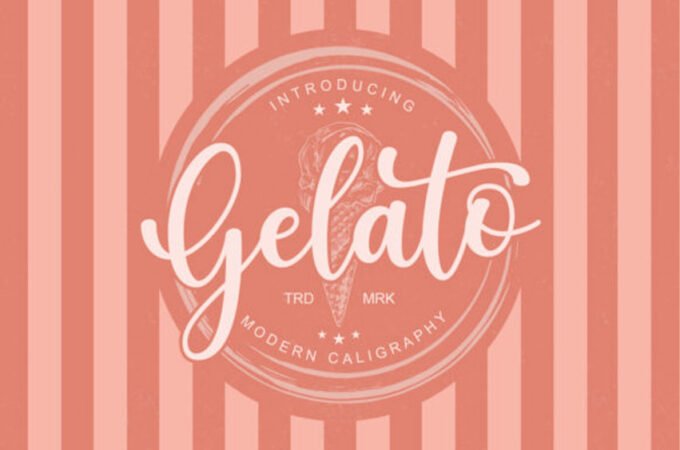 Gelato Font