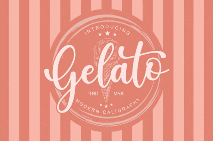 Gelato Font