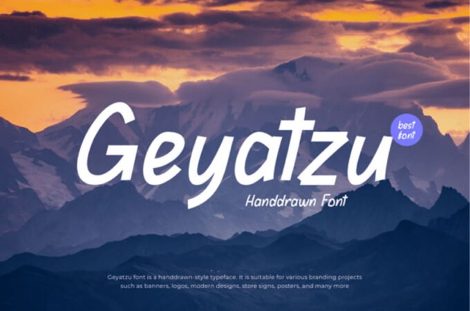 Geyatzu Font