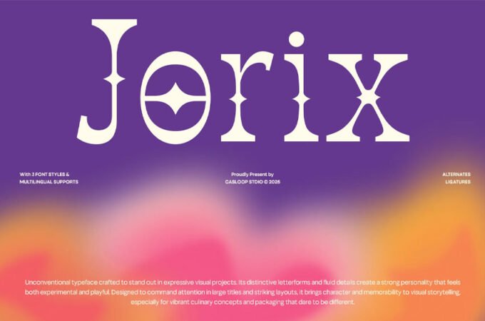 Jorix Font