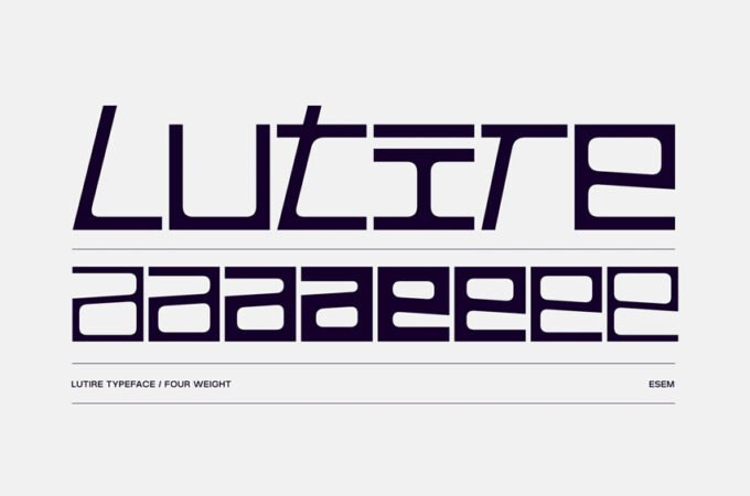 Lutire Font