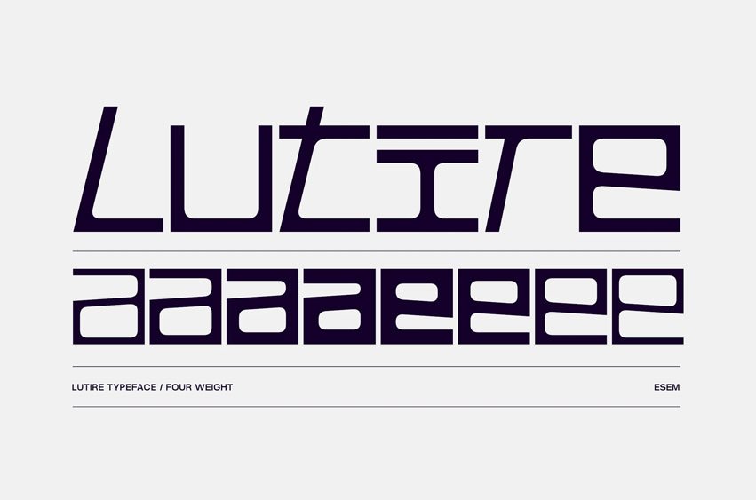 Lutire Font