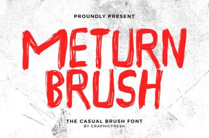 Meturn Font