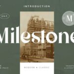 Milestone Font