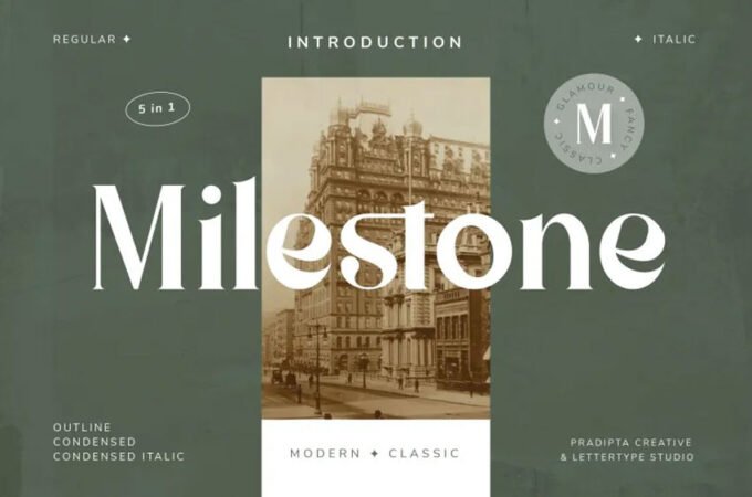 Milestone Font