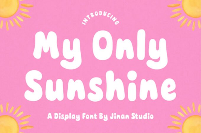 My Only Sunshine Font