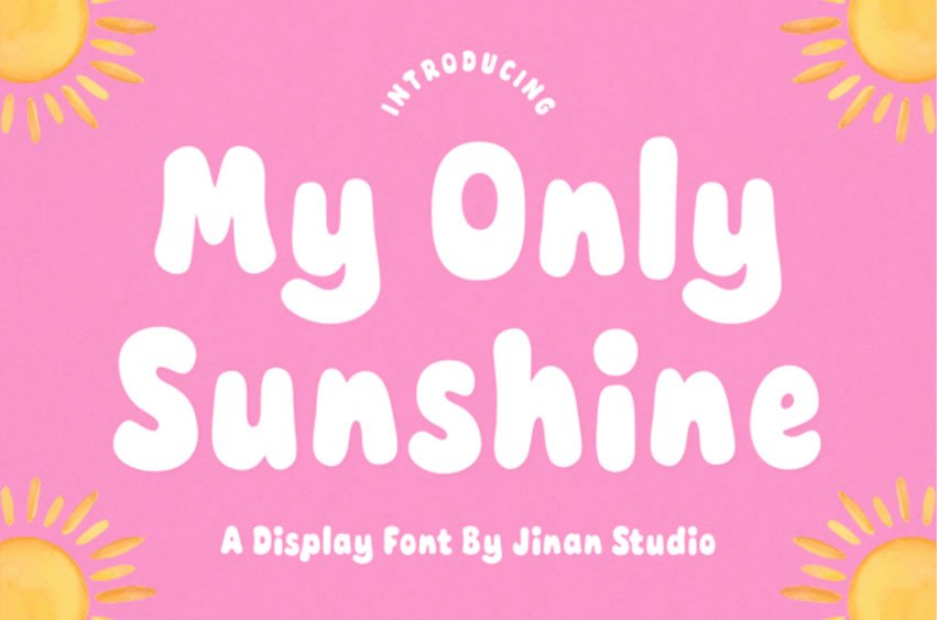 My Only Sunshine Font