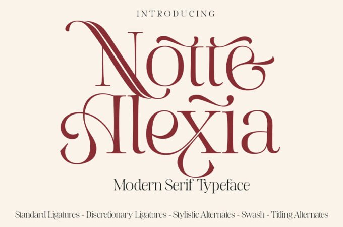Notte Alexia Font