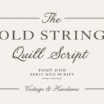Old String Font