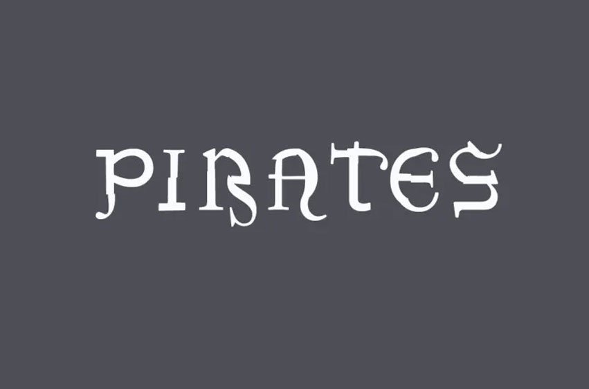 Pirates Font