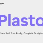 Plasto Font